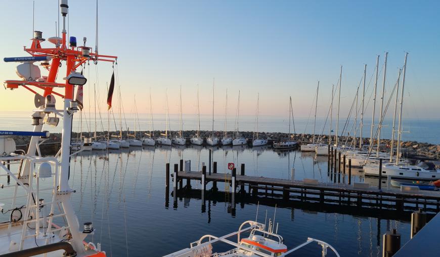 Hafen belegt