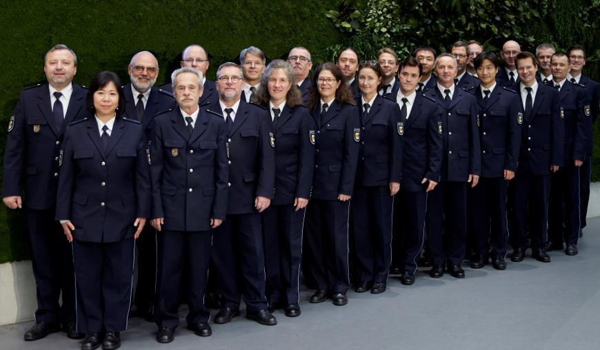 Die Mitglieder des Orchesters