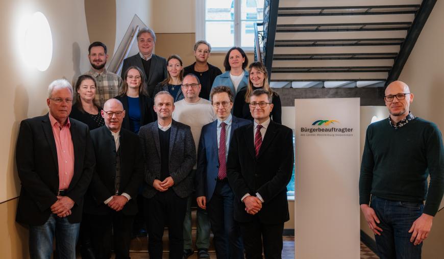 Team beim Bürgerbeauftragten