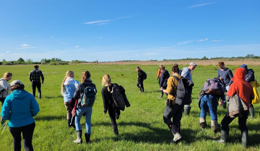 Exkursion im Moorspezailistenprogramm