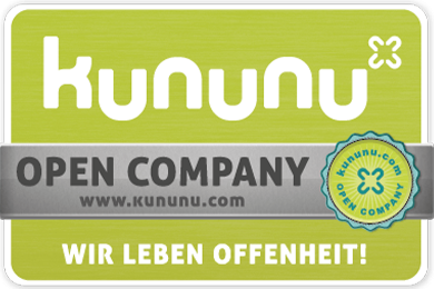 Seit dem Jahr 2021 hält der Arbeitgeber Land MV das kununu-Gütesiegel OPEN COMPANY. Mit diesem Siegel werden Arbeitgeber ausgezeichnet, die eine hohe Dialogbereitschaft mit Blick auf die Bewertungen auf der Arbeitgeber-Bewertungsplattform zeigen.