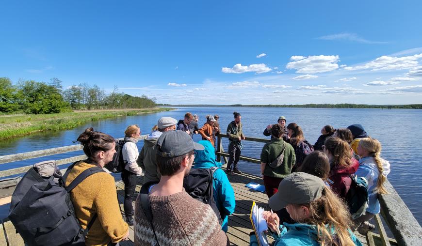 Exkursion im Moorspezailistenprogramm