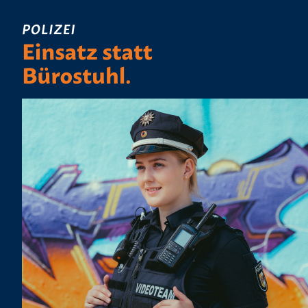 Ausbildung oder Studium bei der Polizei